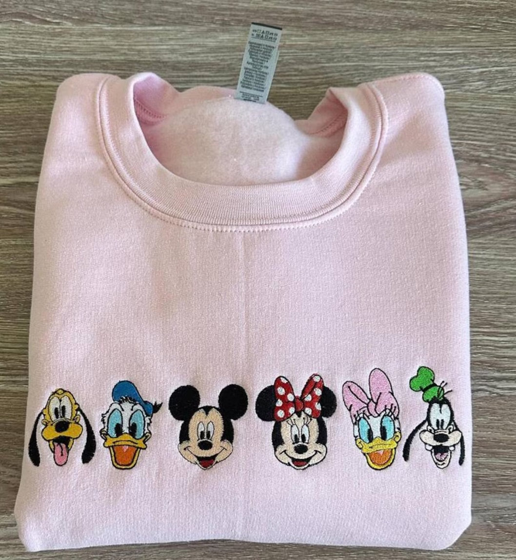 Mickey And Friends embroidered sweatshirt