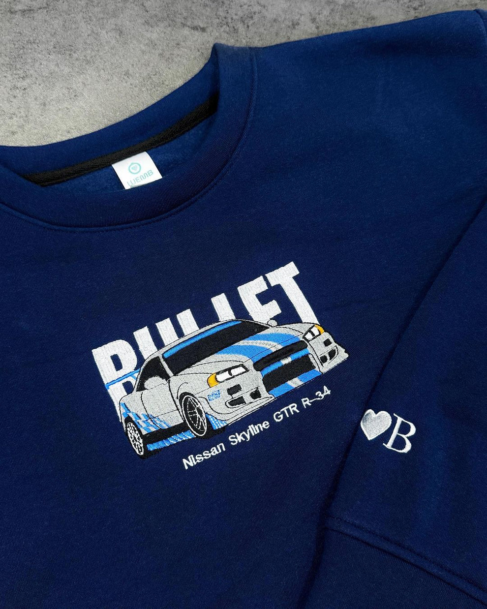 Fast & Furious Suki and Brian Ver 2 Embroidered Sweatshirt