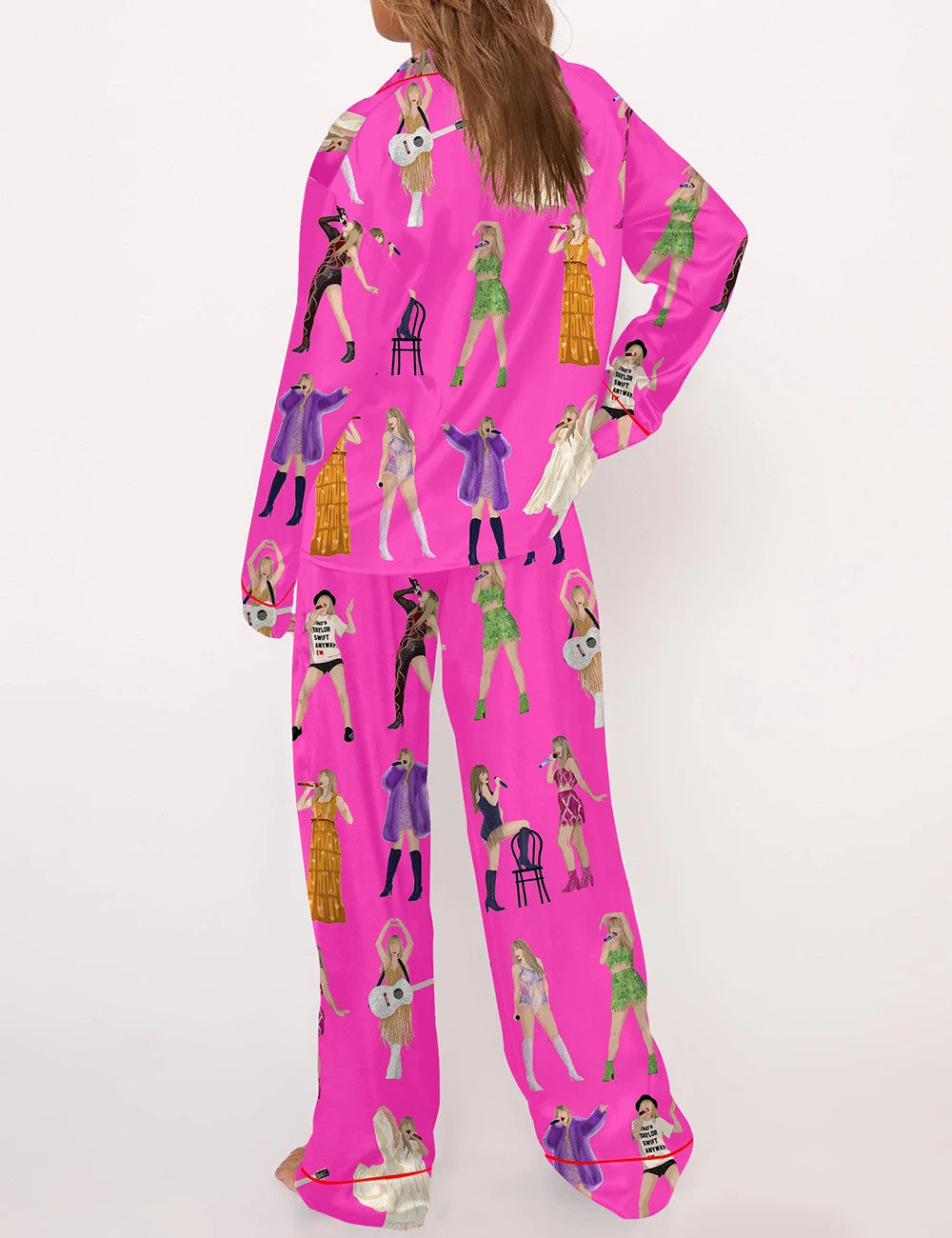 Music Artists Tour Pajama Set For Women