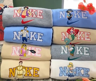 Disney Couples Embroidered Sweatshirt