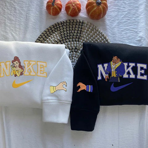 Disney Couples Embroidered Sweatshirt