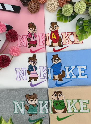 Alvin and the Chipmunks Embroidered Sweatshirt