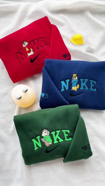 Alvin and the Chipmunks Ver 2 Embroidered Sweatshirt