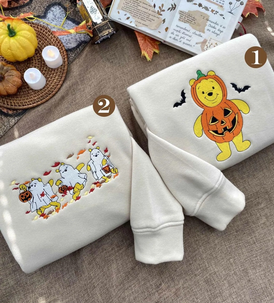 Winnie The Pooh embroidered sweatshirt