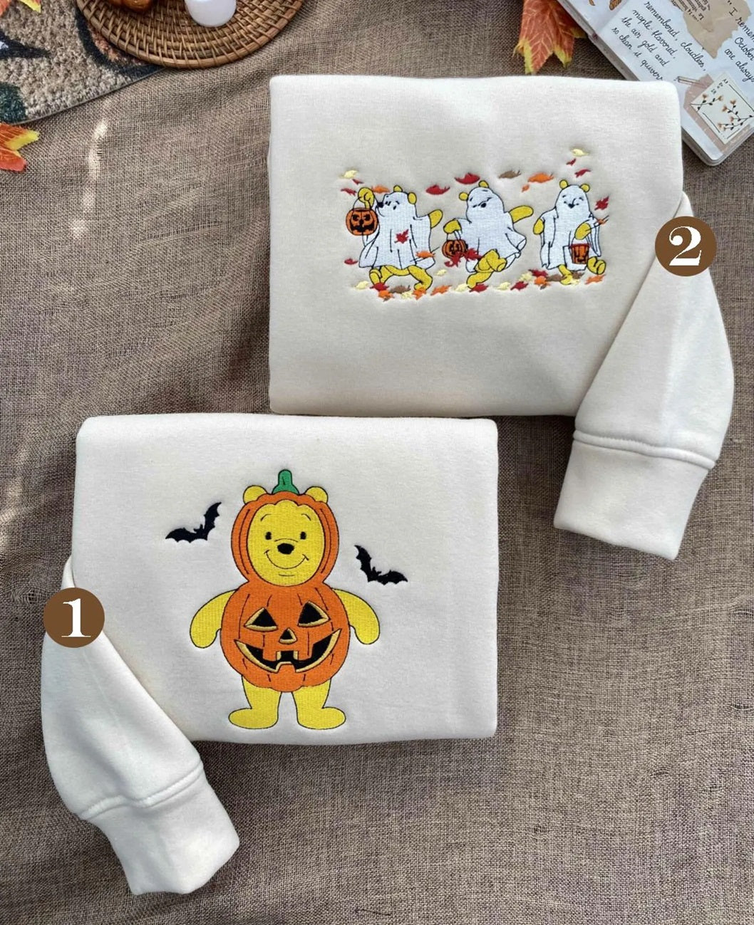 Winnie The Pooh embroidered sweatshirt