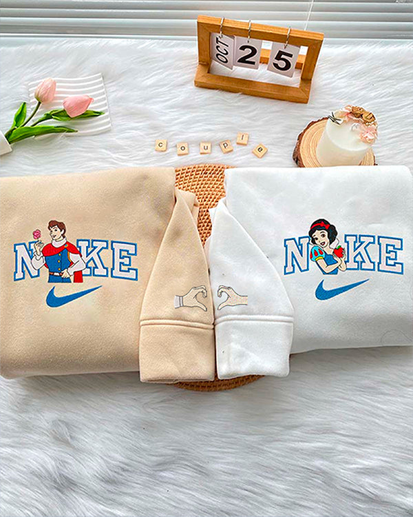Snow White and Prince Embroidered Shirt
