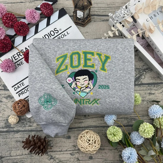 K-pop Embroidered Shirt
