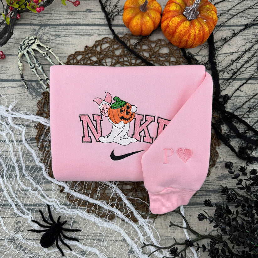 Bear Winnie Pooh and Friends Halloween Embroidered Sweatshirt