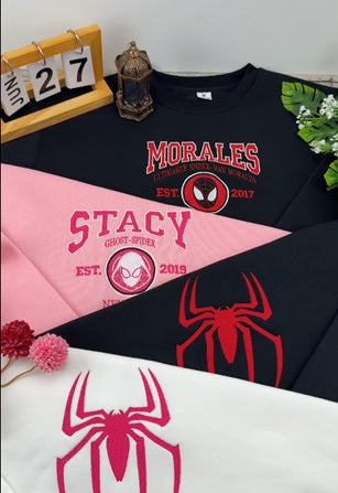 Morales and Stacy Embroidered Sweatshirt