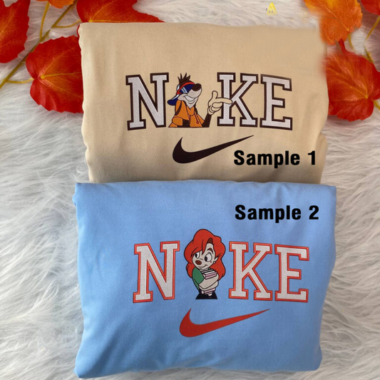 Max and Roxanne A Goofy Movie Embroidered Sweatshirt
