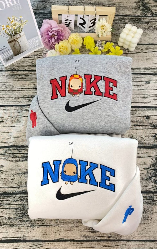 lIo And Milo Billie Eilish Nike Embroidered Sweatshirt,