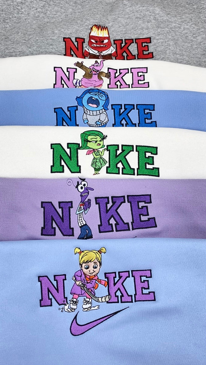 Inside Out Nike Embroidered Sweatshirt