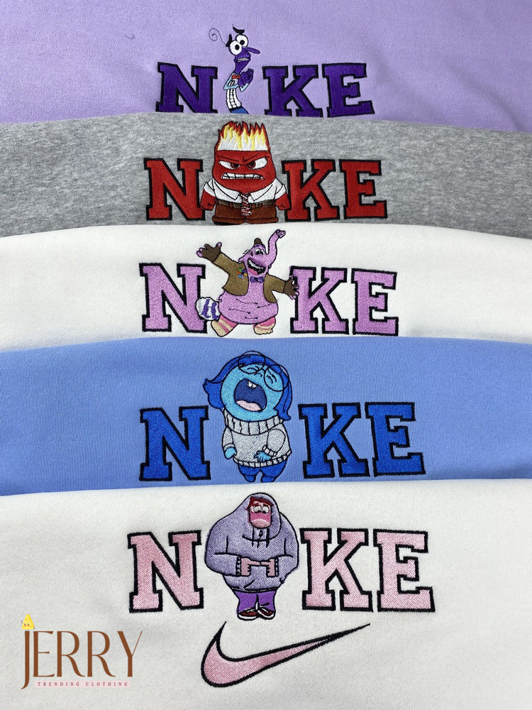 Inside Out Nike Embroidered Sweatshirt
