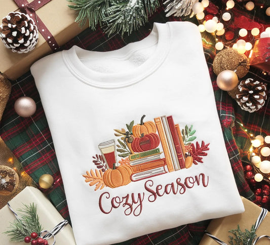 Cozy Season embroidered sweatshirt