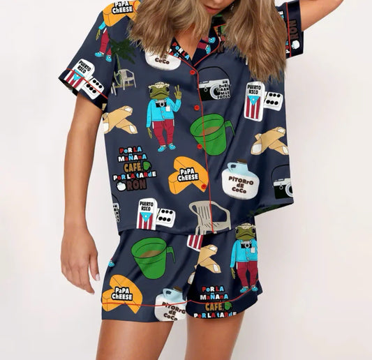 Baile Inolvidable Puerto Rico Pajamas Set