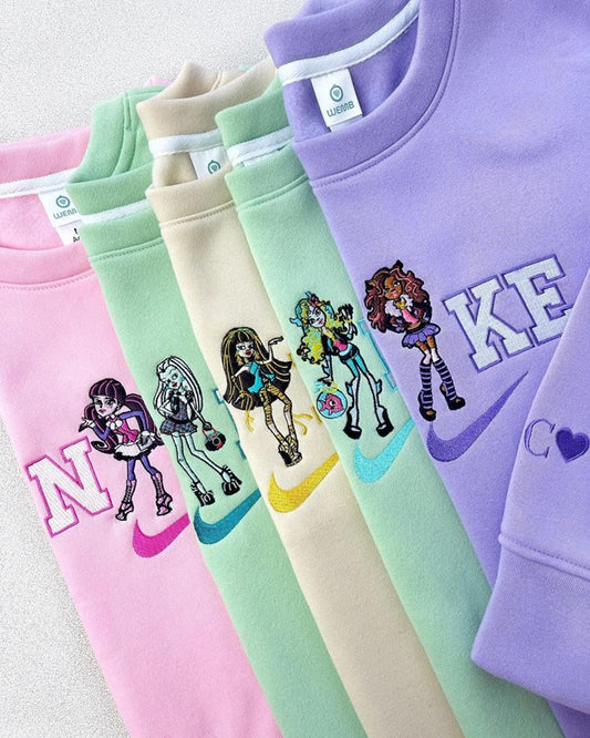 Monster High Ones Embroidered Sweatshirt