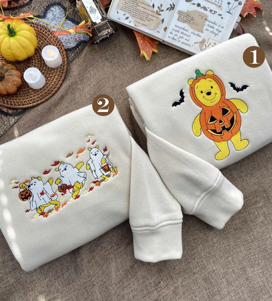 Winnie The Pooh embroidered sweatshirt