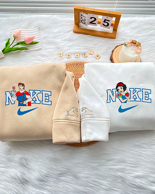 Snow White and Prince Embroidered Shirt