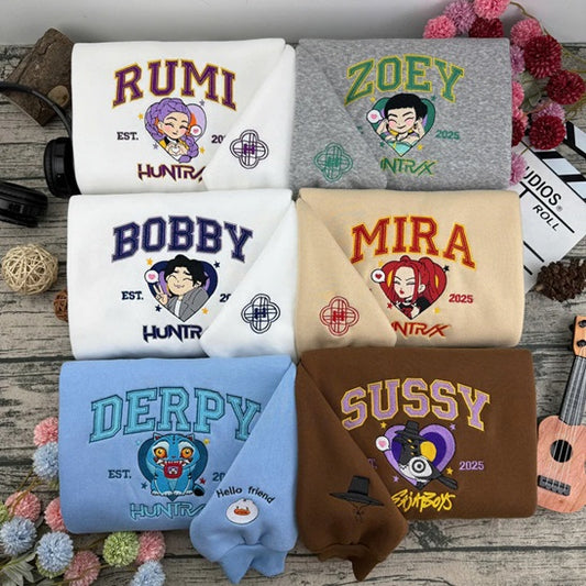 K-pop Embroidered Shirt