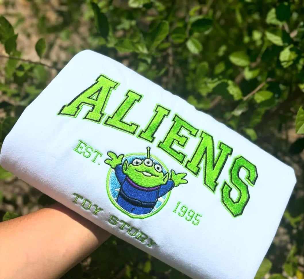 Toy Story Characters embroidered sweatshirt