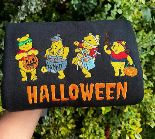 Winnie Pooh embroidered sweatshirt