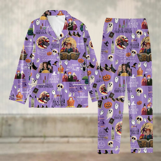 Hocus Pocus Halloween Pajamas Set