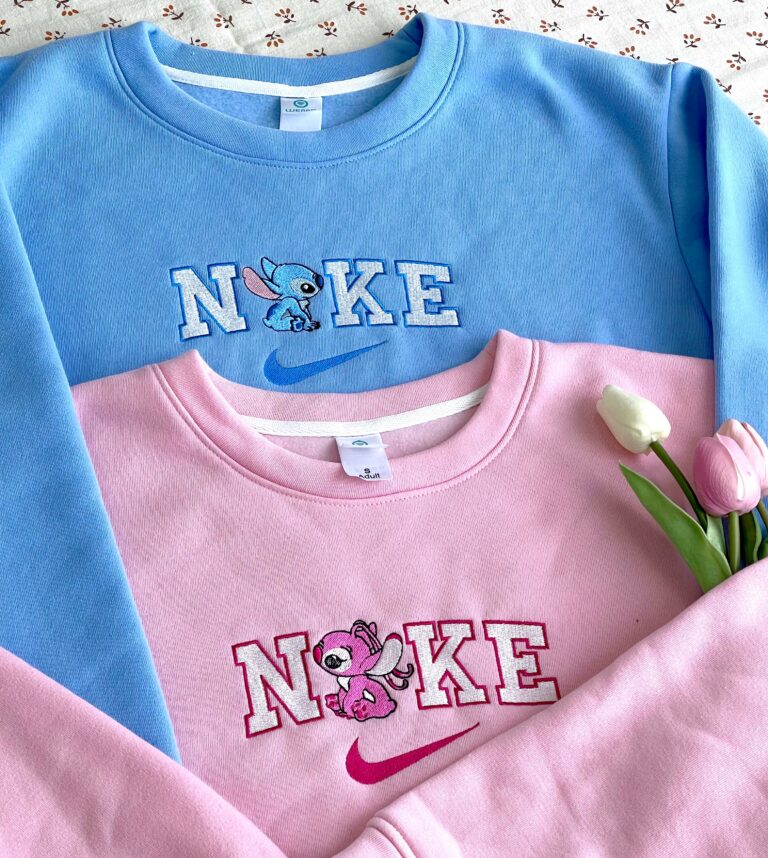 Stitch And Angel embroidered sweatshirt